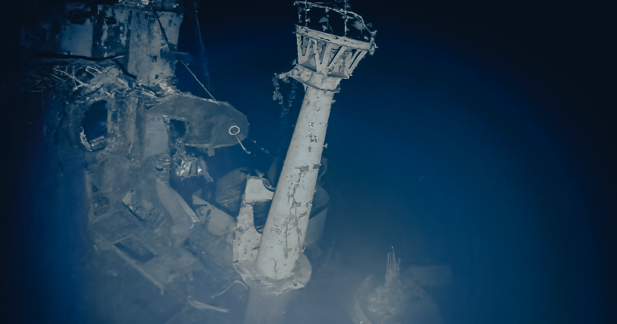 E/V Nautilus Reveals USS Yorktown for First Time in 25 Years Nautilus